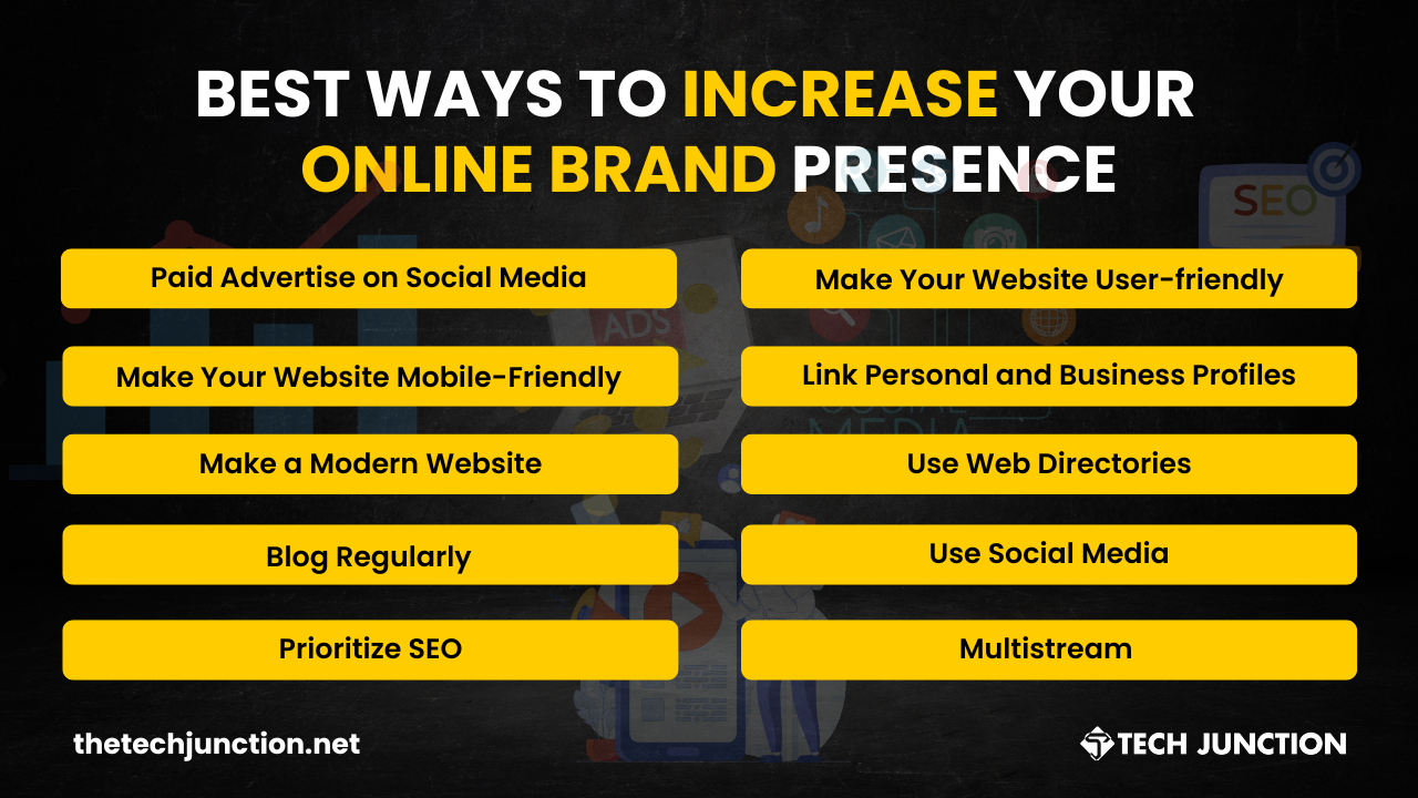 Best Ways to Increase Your Online Brand Presence