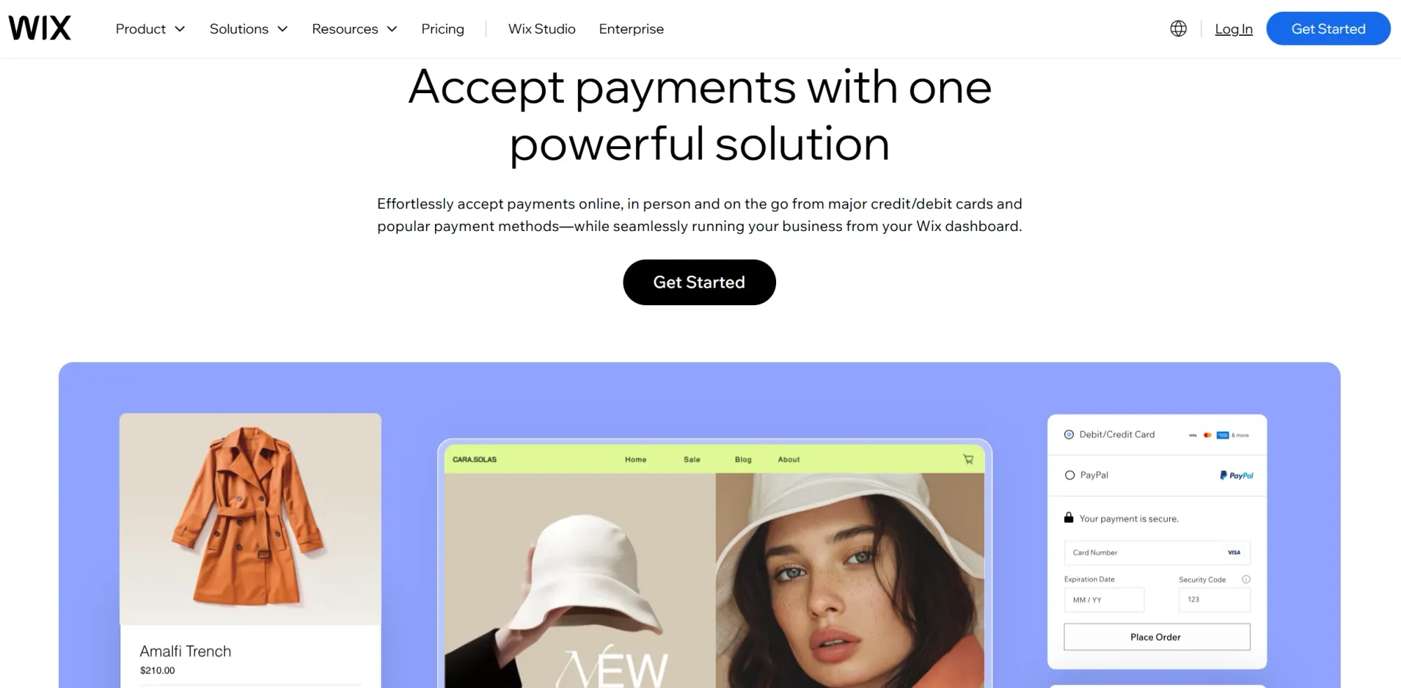 Payment Options Available in Wix