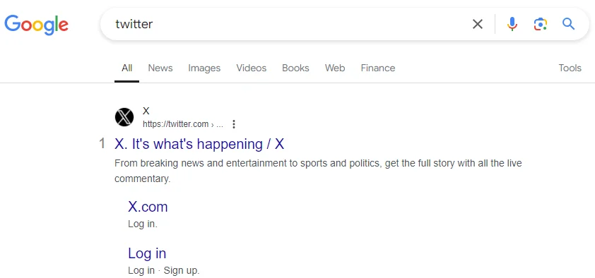 Twitter has officially become X.com