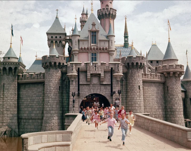Opening Day at Disneyland in 1955