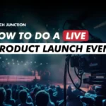 live product launch event