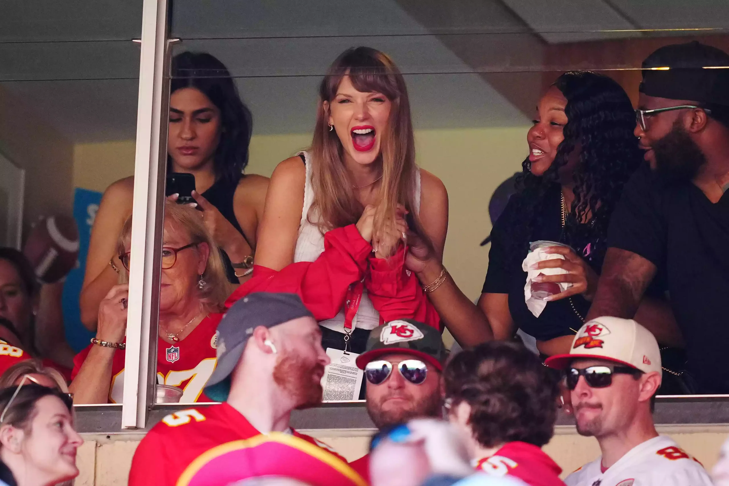 September 24, 2023: Taylor Swift attends Travis Kelce’s game