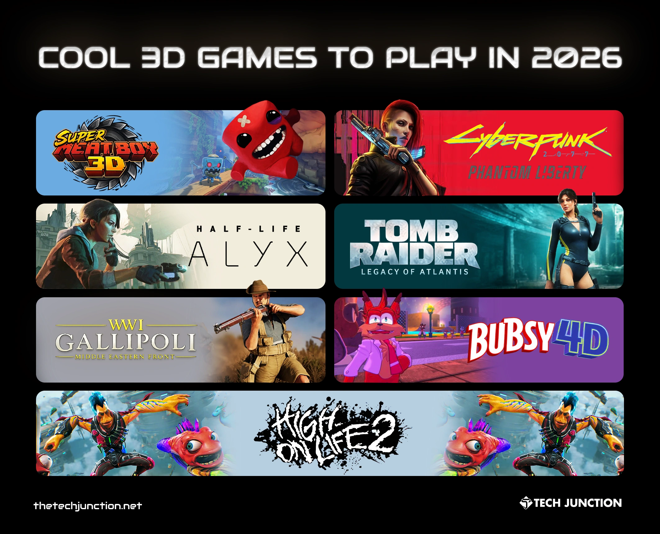 Best 3D Games to Play